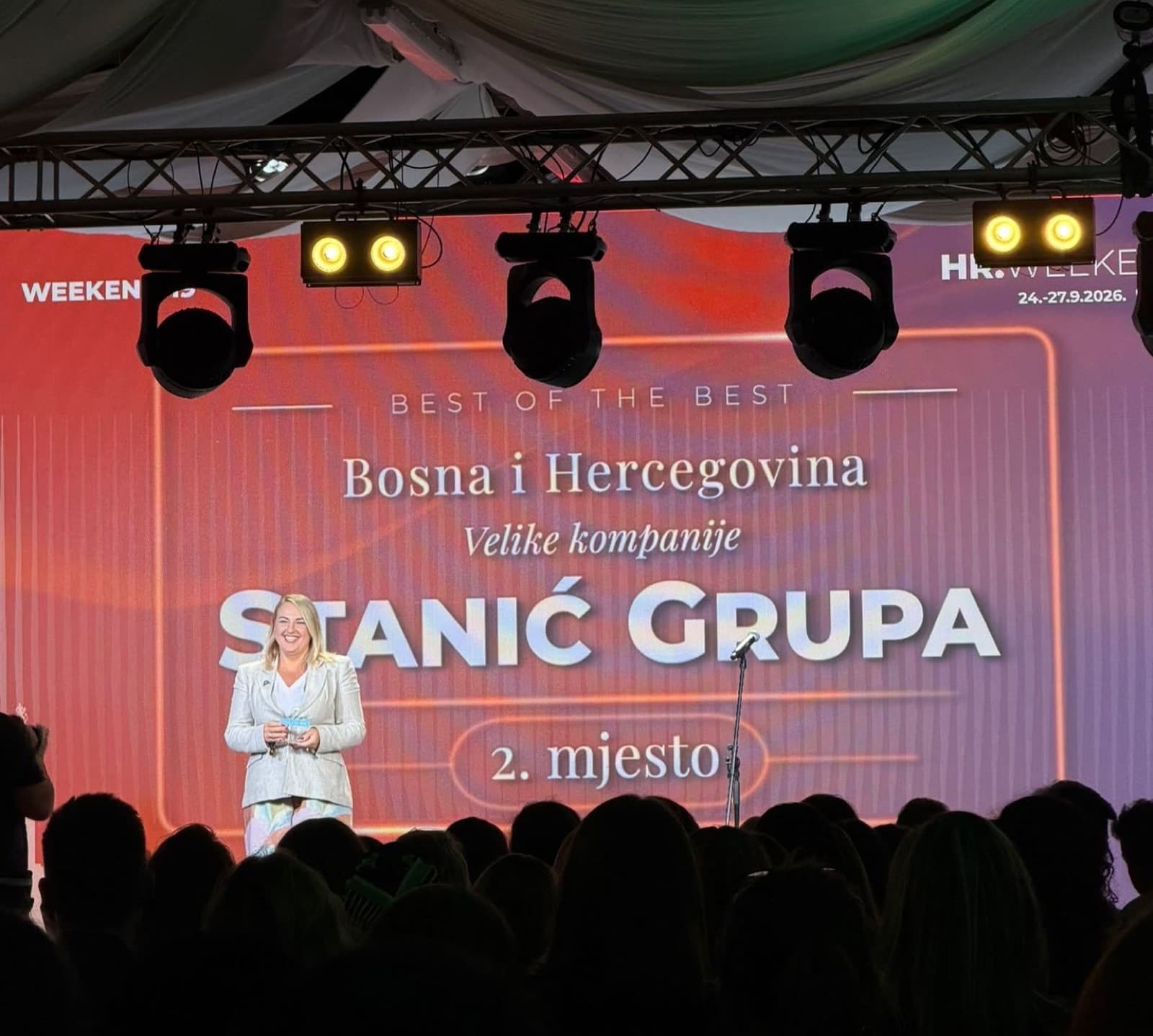 Stanić Group osvojio tri priznanja na HR.WEEKENDU
